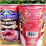 King's Fisher Bali MAKEREL SAUS TOMAT mackerel in tomato sauce HALAL 425g